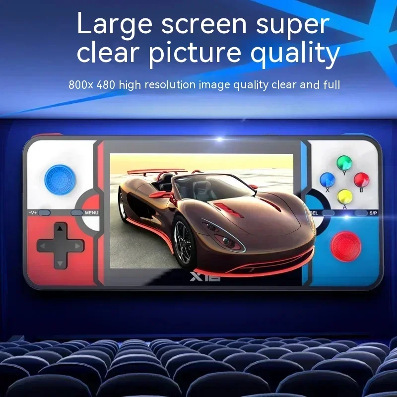 X16 Ʈ ޴  ܼ, 4.1 ġ  ũ ޴   ܼ, Hd 800*480 3D, PSP GBA 2 ο  