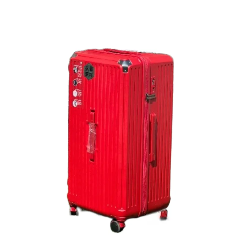 New Carry-on Suitcase 24''26''28''32'' inch Front Opening Suitcase On Wheels Travel Trolley Case Rolling Luggage Zipper suitcase