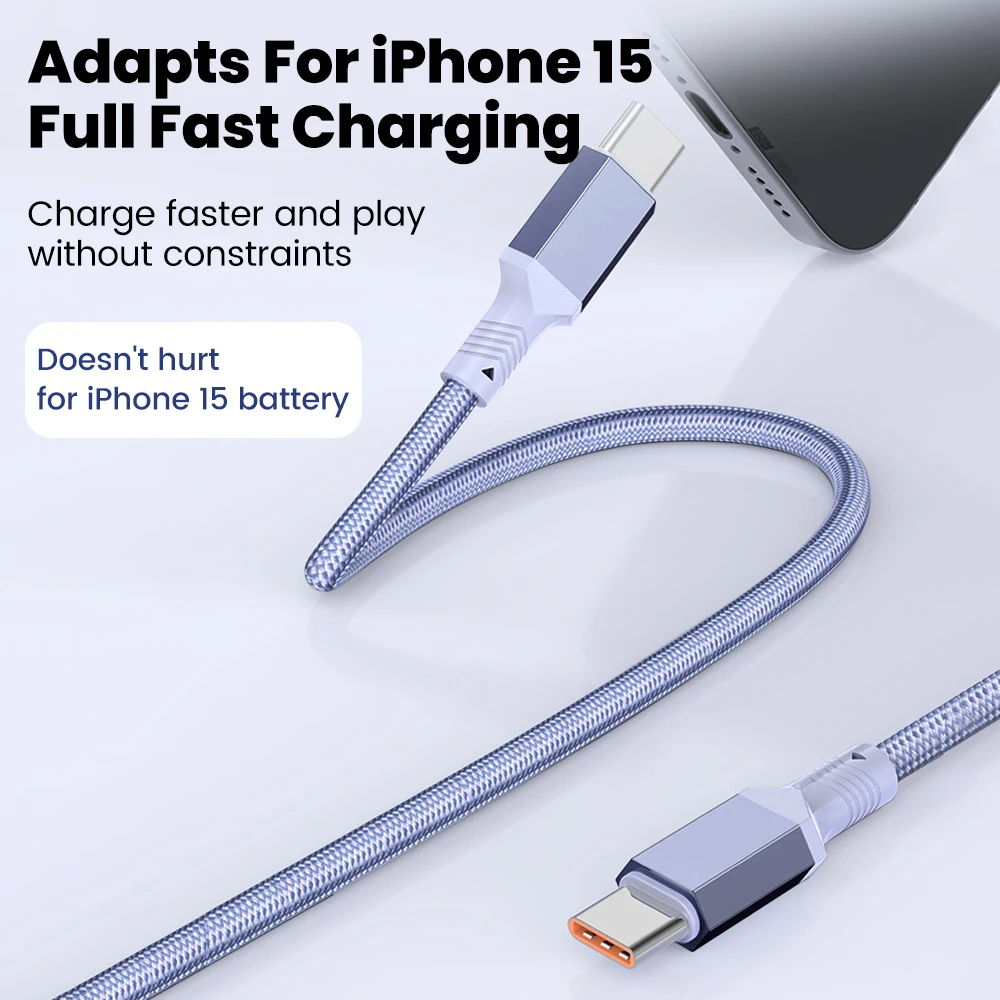 รูปสินค้า สายชาร์จ USB-C 2 เส้น ชาร์จเร็ว 10-20 ซม.