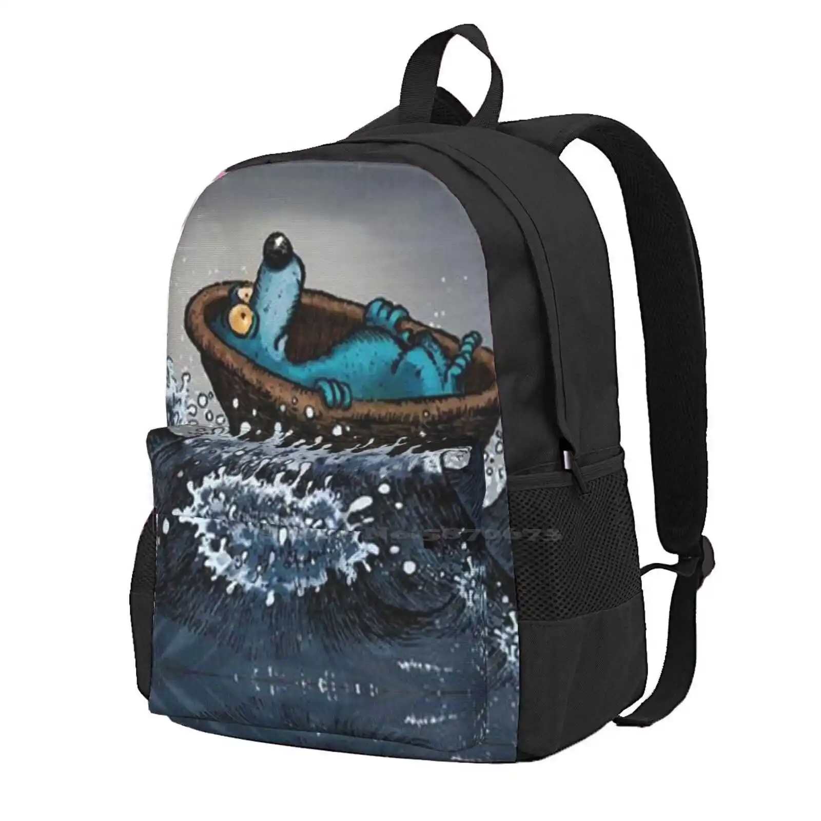 

Captain Bluebear Backpacks For School Teenagers Girls Travel Bags Bluebear