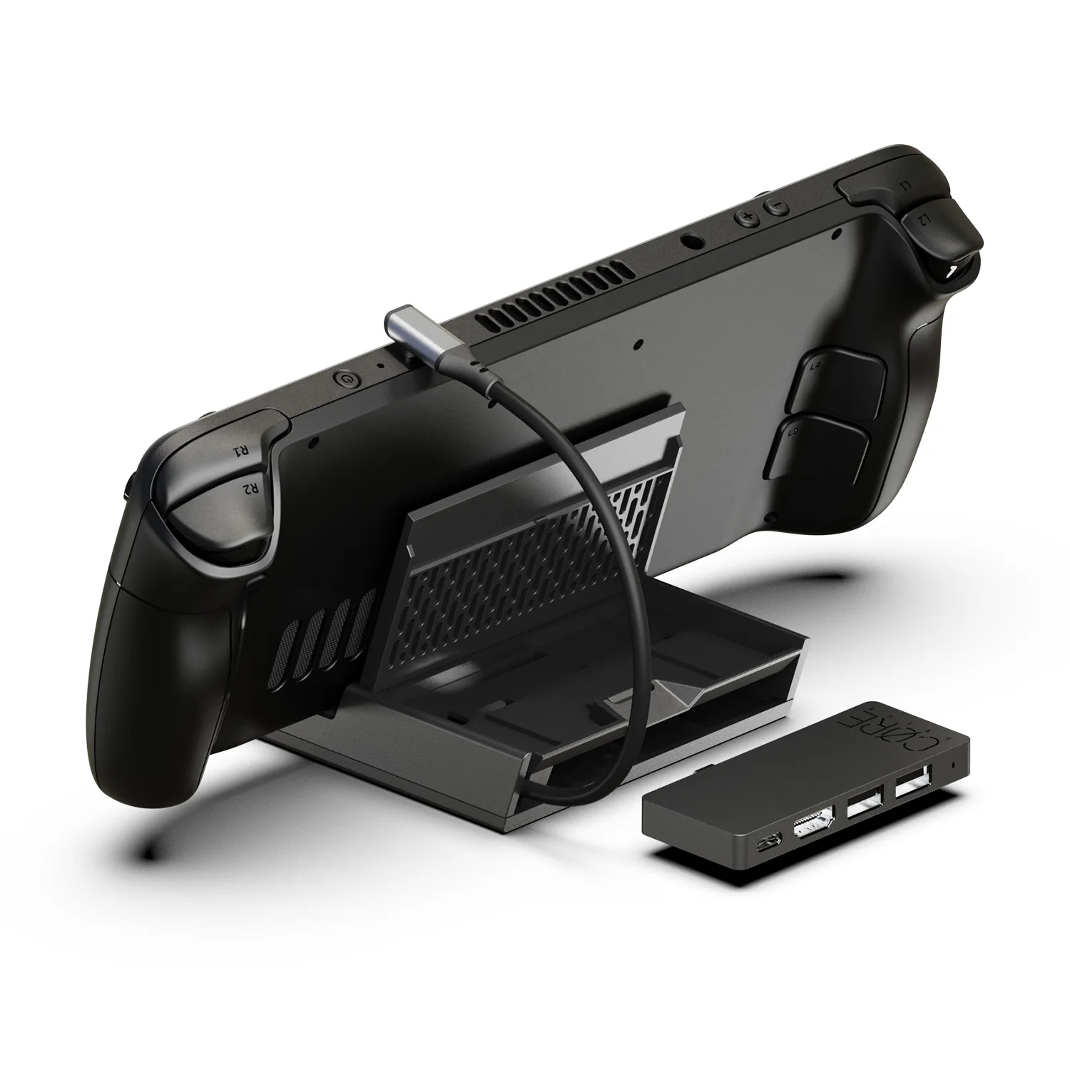 Savage Raven da Skull & Co. Estação de Acoplamento OneDock DeX com Hub USB-C para Steam Deck, Xbox Ally X e ROG Ally X