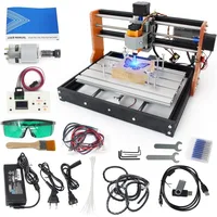 CNCTOPBAOS 3 Axis 3018-PRO CNC Router,Upgraded DIY Mini 2 in 1 CNC Milling Engraving Machine Cutting Carving on Wood Acrylic 1