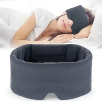 Travel Eyepatch Sleeping Eye Mask Cotton Silk Sleep Mask Blindfold Eye Cover Eye Patch Women Men Soft Portable Blindfold 1