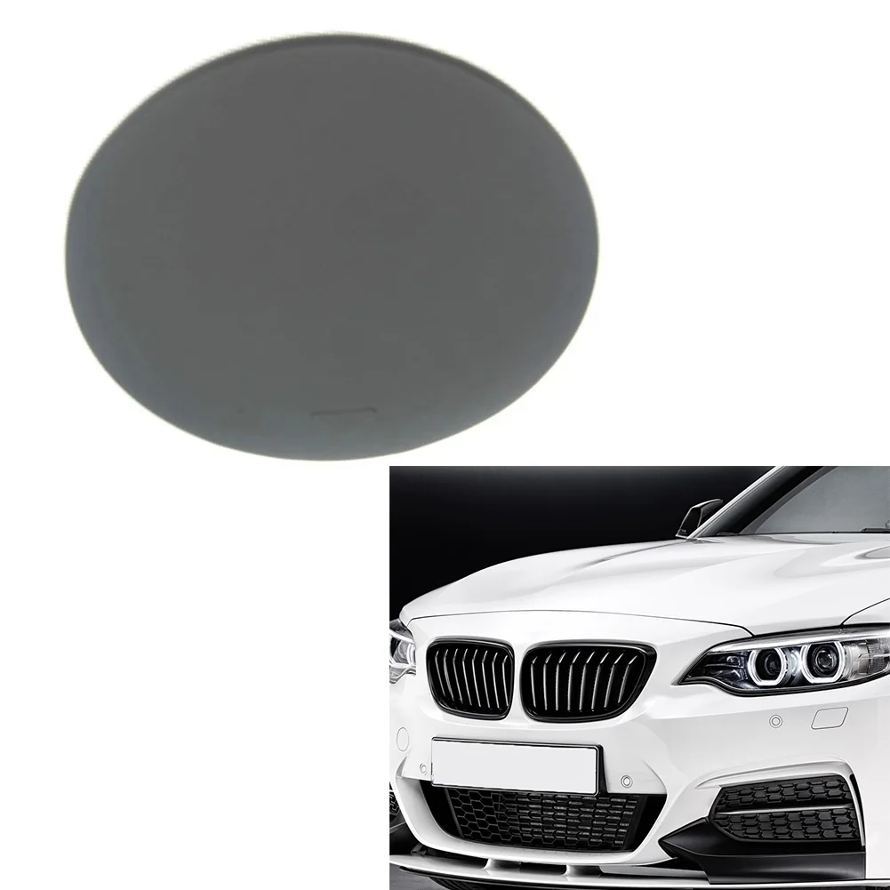 BMW 2 시리즈 230i 228i M240i M235i용 무도색 프론트 범퍼 견인 고리 커버 OEM 부품 번호 51118058061