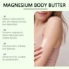 Shea Butter Body Lotion Moisturizing Magnesium Body Butter Nourishing Skin Soft Smooth Soothes Muscles Body Skincare Cream