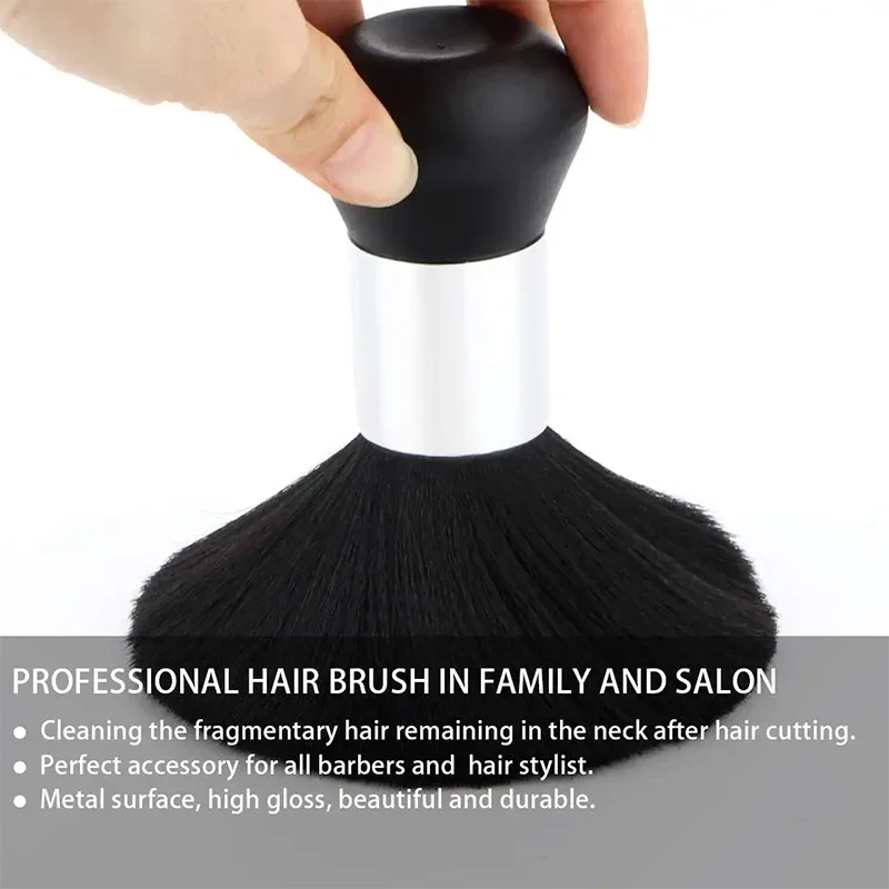 Soft Hair Cut Brush Cleaning Tool Hairdressing Sweeping Neck Cleaning Duster Hair Cutting Brush Barbershop Barber Accessories