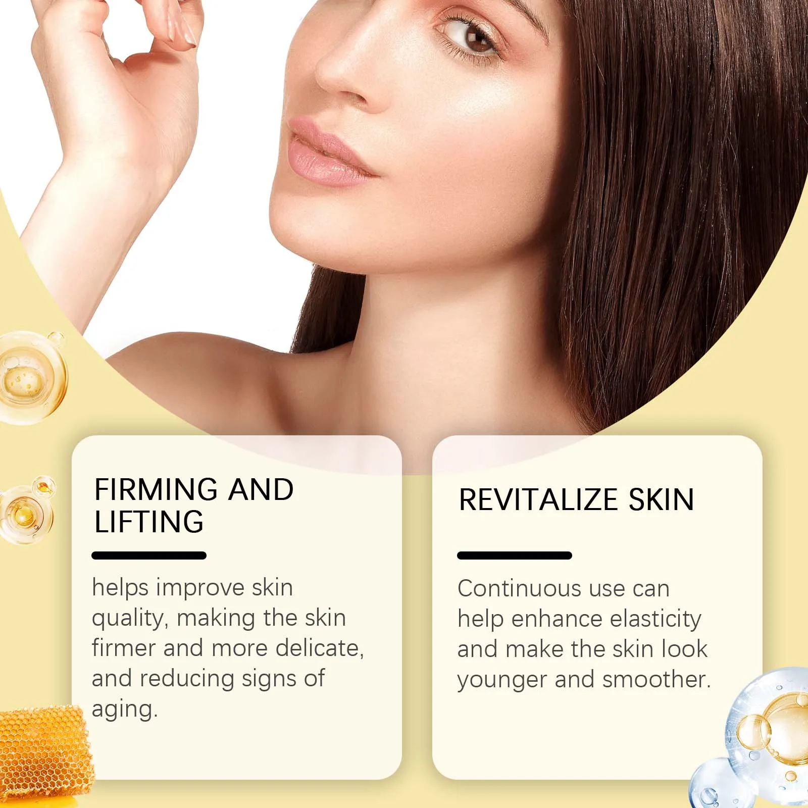 Peptide Propolis Face Serum Reduce Dryness Firming Lifting Anti Redness Renewal Smoothing Nourishing Repair Damaged Skin Essence 3