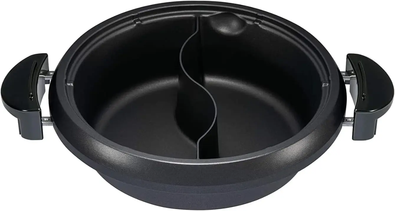 Gourmet dExpert Electric Skillet for Yin Yang Hot Pot 4