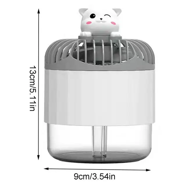 Hordozható Kreatív Mini Ventilátor Az Office Home Beach Desktop Asztali Munkatermelő Hálószoba Kültéri Nyári Ház Készülékekhez - Image 6