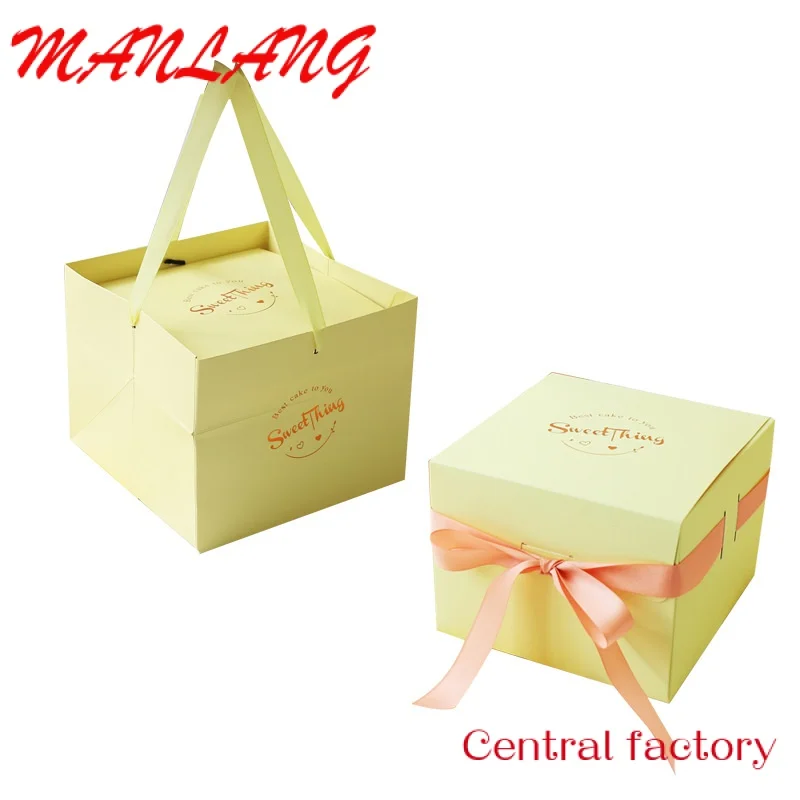 Индивидуальная упаковочная коробка для тортов