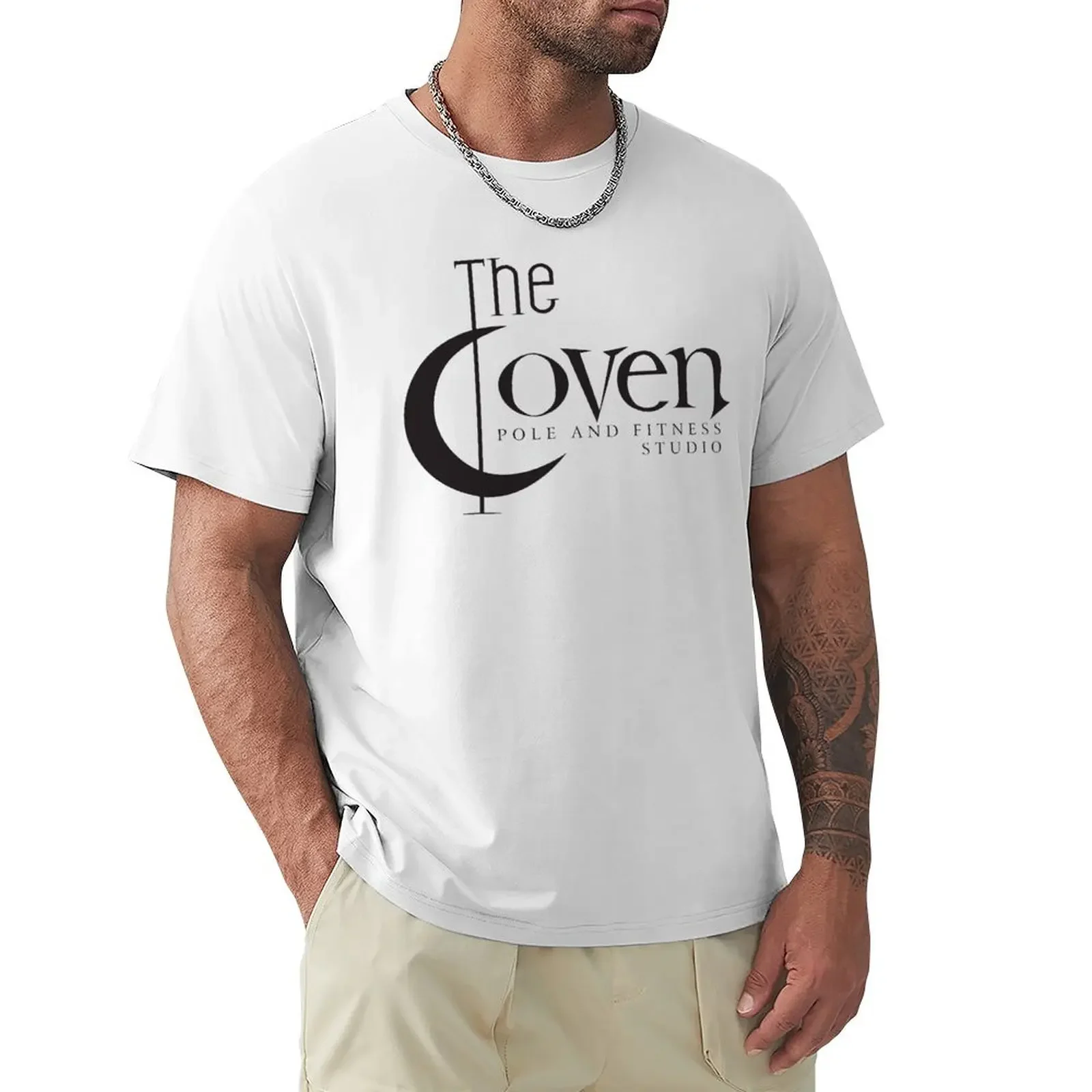 

Studio The Coven logo T-shirt plus size tops summer top blanks clothes for men