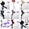Collants opaques sans couture pour femmes, bas en nylon, optique à pieds, collants chauds, noir, 120D, hiver, printemps, automne