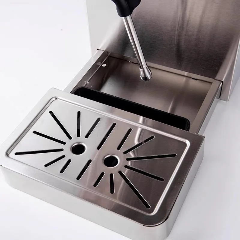 220-240V Professional Milk Steamer Commercial Milk Foaming Machine 1650W Milk Steamer With 1.8L Water Tank 6