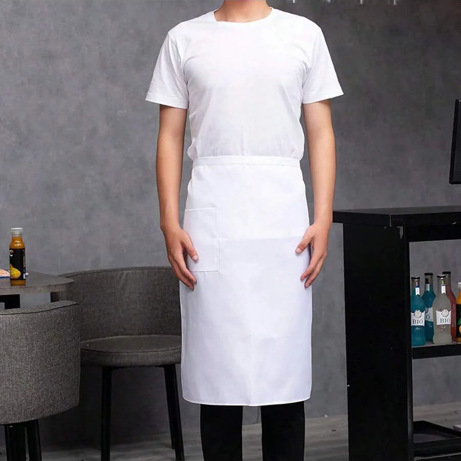 Chef Apron Half Body Restaurant Kitchen Work 1Pc