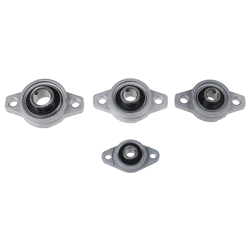 Kfl08 Kfl10 Kfl12 Kfl15 Bore 8mm 10mm 12mm 15mm Zinc Alloy Pillow Bearing Mounted Block Cast Housing Self-aligning