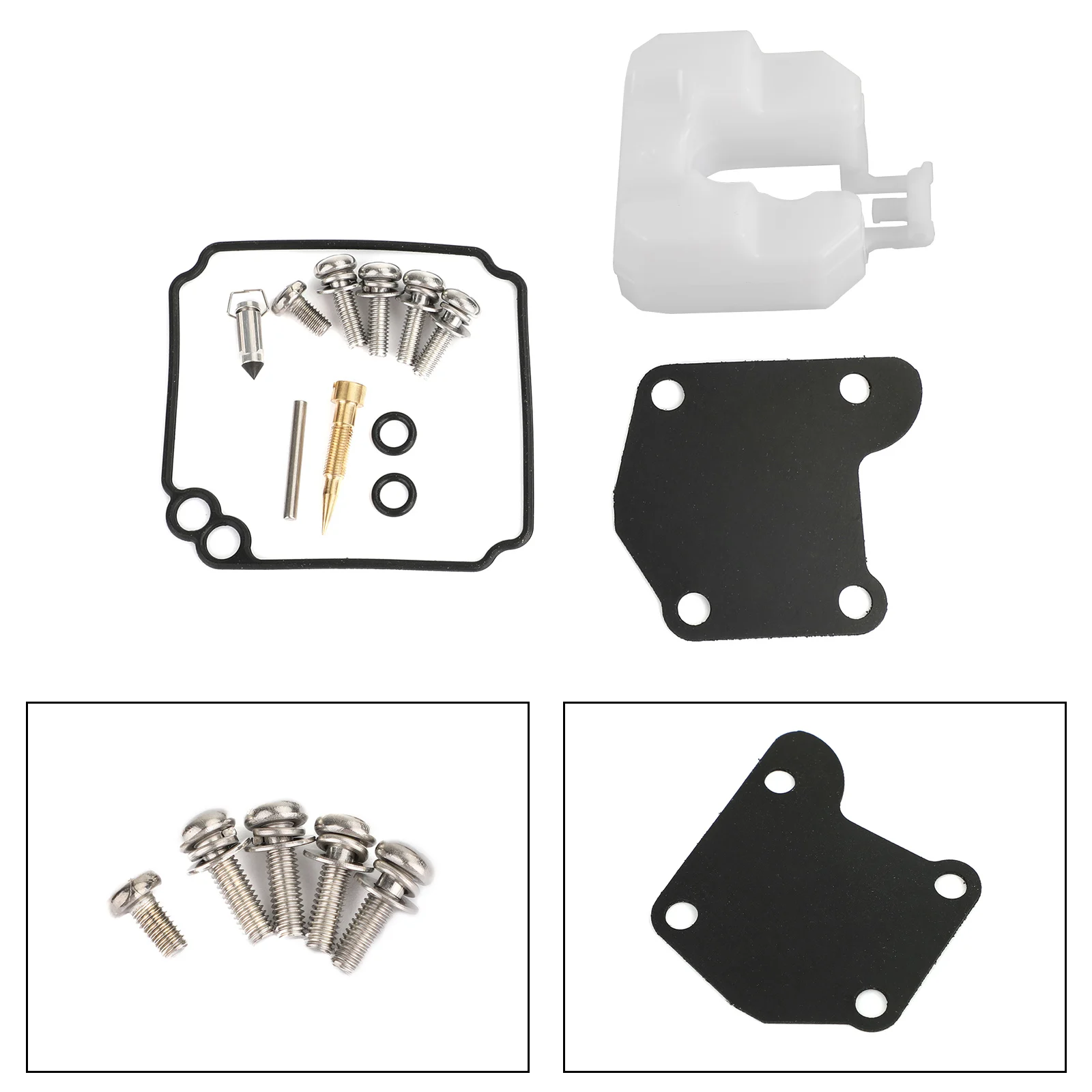 Areyourshop Carburetor Repair Kit fit for YAMAHA Outboard Engine 63V-W0093-00-00 9.9HP 15HP Boat Accessoreis Parts