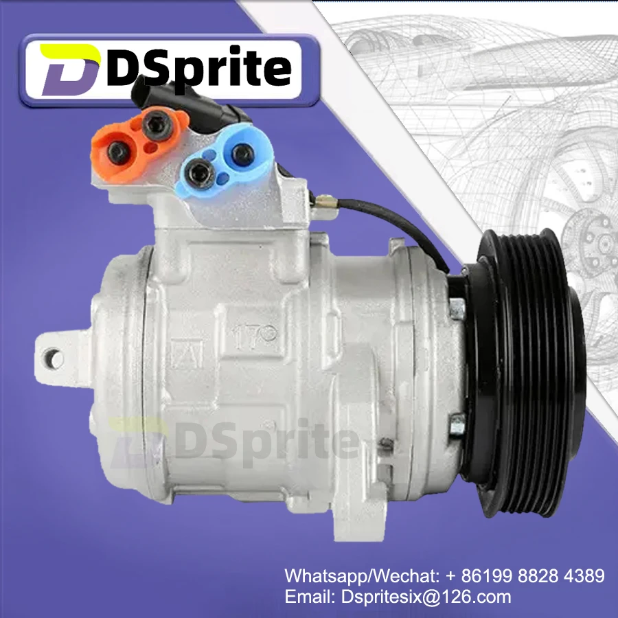 

10PA17C A/C AC COMPRESSOR RL03617AD for Jeep Grand Cherokee 4.0L 1999 2000 2001 5503617AD 55116144AE 55116807AD 55117244AAA