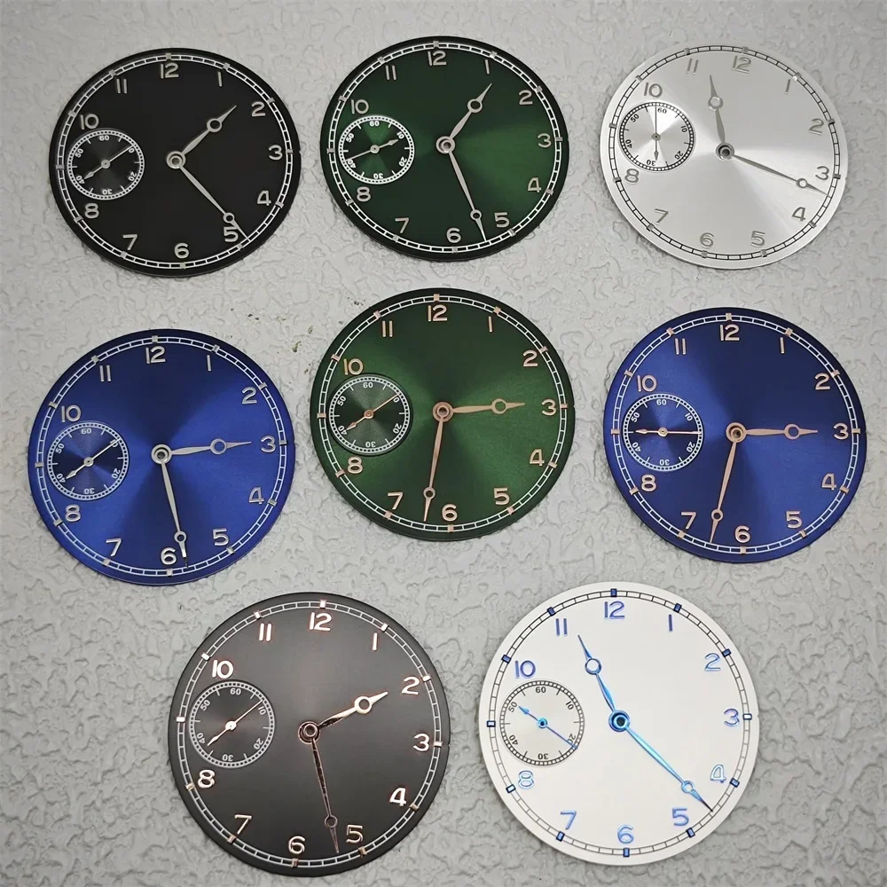 Watch Face Accessories Watch Dial Accessories 37mm Watch Dial for ETA 6497 Movement 42mm Case Repair Parts Replacement Watch Faces