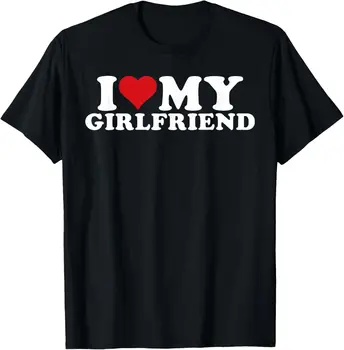 I Love My Beautiful Girlfriend I Heart My Beautiful Gf T-Shirt 1