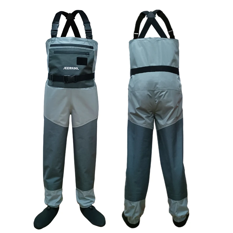 

Original 5 Layers Fly Fishing Waders Fish Wading Pants Chest Overalls Waterproof Clothes Soft Waders Breathable Boot