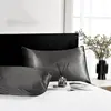 2pcs Satin Silk Pillowcase for Hair and Skin, Coral Pillow Cases Standard Size Set of   Super Soft Pillow Case 2