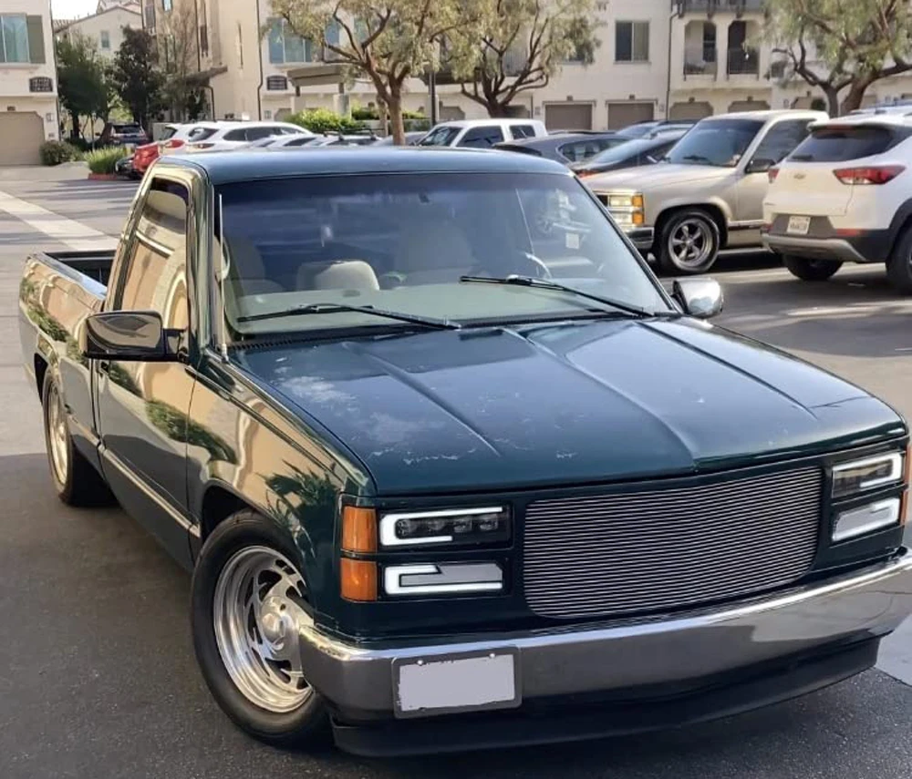 LED مصباح امامي DRL بدوره إشارة صالح 1988-1998 تشيفي جي إم سي C/K 1500 2500 3500 سيلفرادو تاهو يوكون