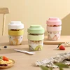 Breakfast Cups Oatmeal Cereal Nut Yogurt Salad Cup Container Set Fruit Milk Cup Lunch Box Food Storage Bento Box Kitchen Supplie 3