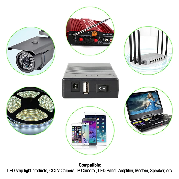 Batterie Lithium Rechargeable VOSKER Avec Câble De Charge USB Compatible Avec La Caméra De Surveillance V150
