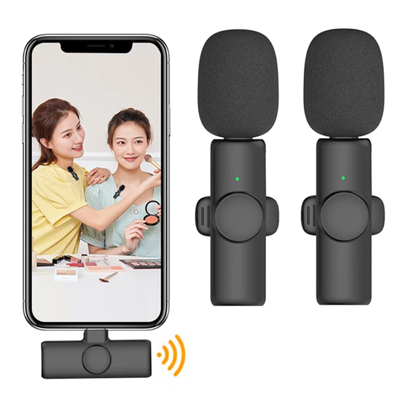 Microfono Wireless Risvolto Gaming Altoparlante Bluetooth Microfono Mixer Audio Karaoke Cellulare Youtube Premium E60