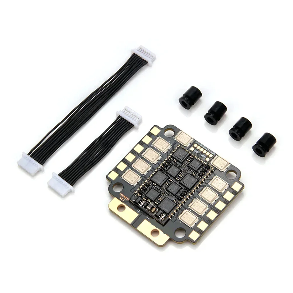 

ShenStar Tekko32 F4 MCU Metal 4in1 65A ESC BLHELI32 / PWM output 16k ~96k / 4-6S 30.5x30.5mm for FPV Racing Drone Quadcopter