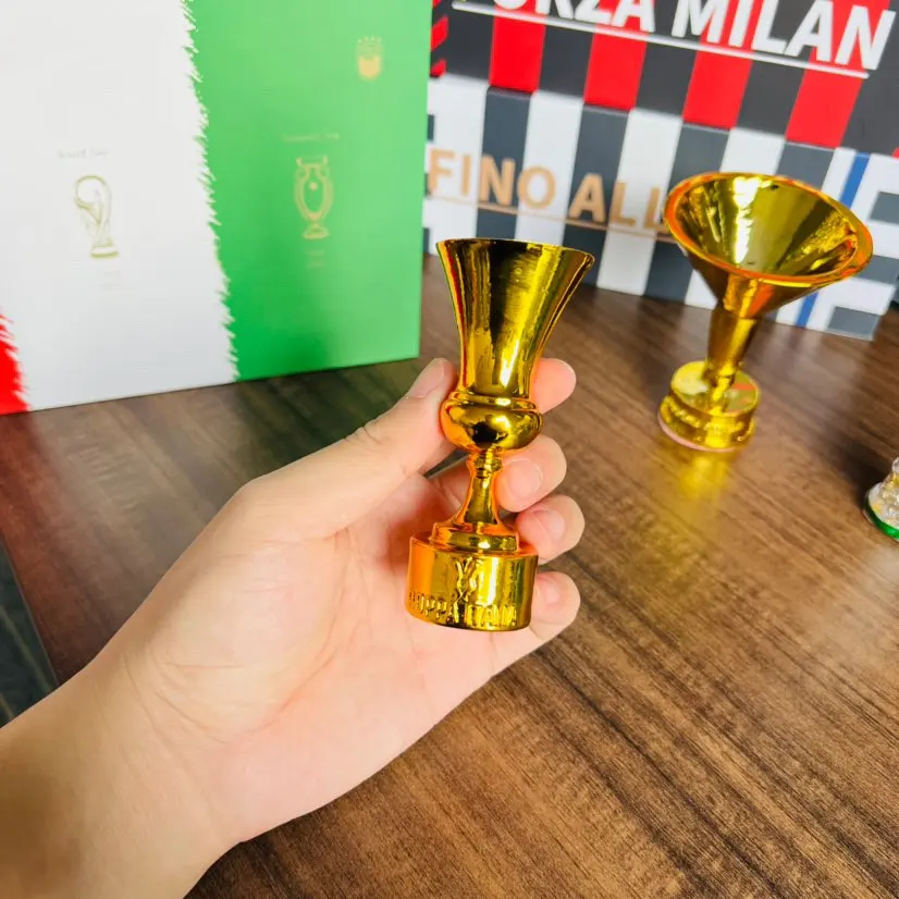 10Cm Italia Football Chmpions Trophy Coppa Italia Trophy