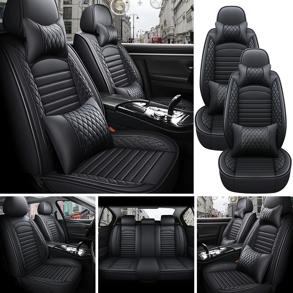 5-Seat PU Leather Covers 3