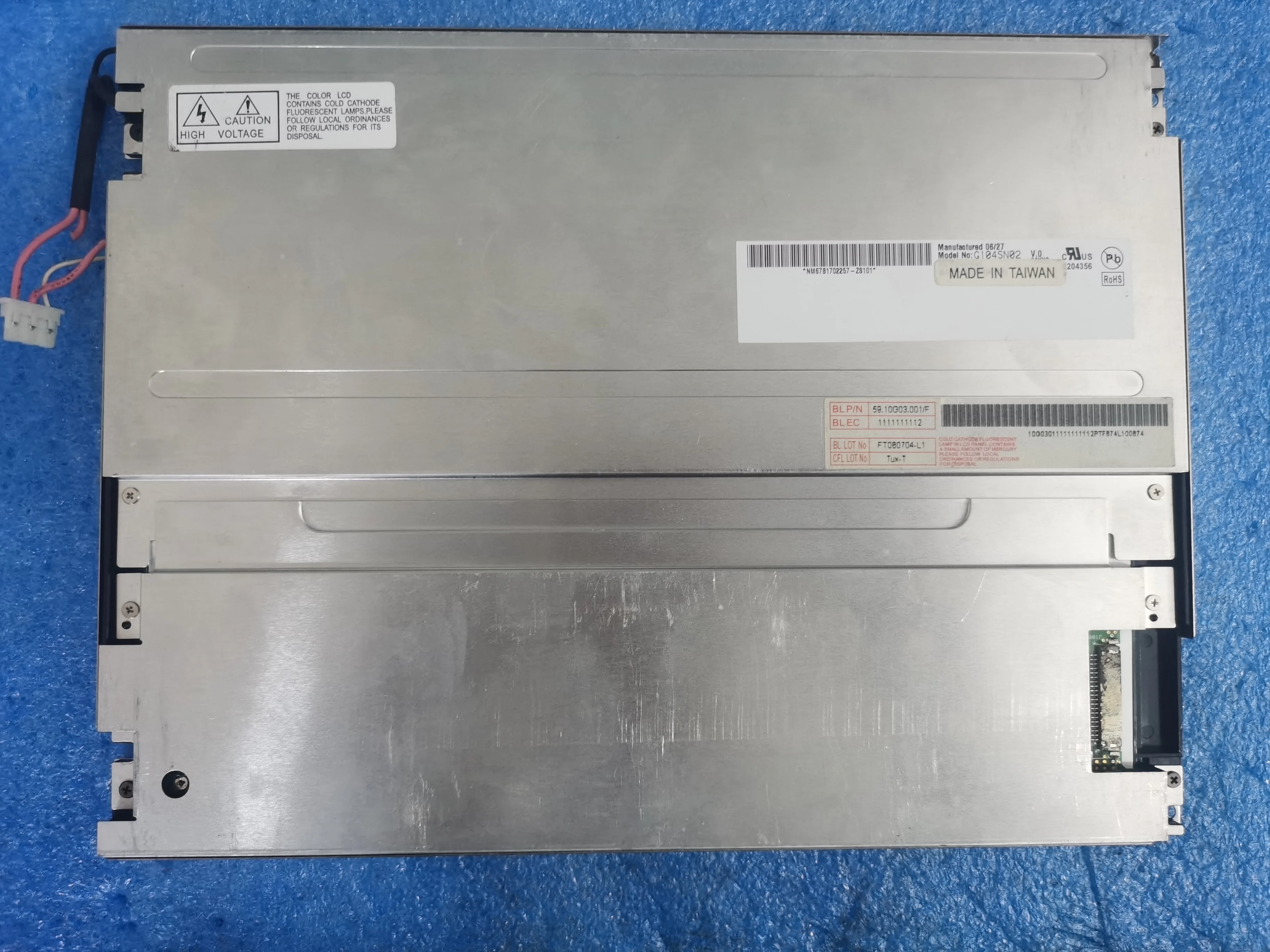 주식 오리지널 15 인치 스크린, AA150XN02, AA150XN03, AA150XN04, AA150XN05, AA150XN07 