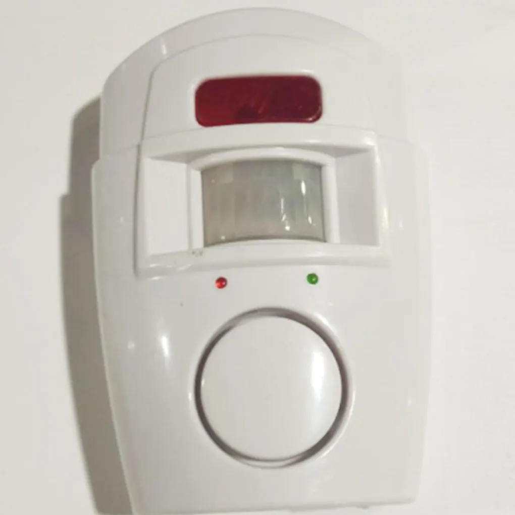 

Fit Shed Home Garage Caravan Wireless Pir Motion Sensor Alarm and 2 Remote Controls 110 Degree Scanning Area
