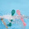 3PCS Cute Baby Learning Spoons Utensils Set Food Grade Silicone Sticky Spoon Children Cutlery Training Spoon Feeding Tableware 5