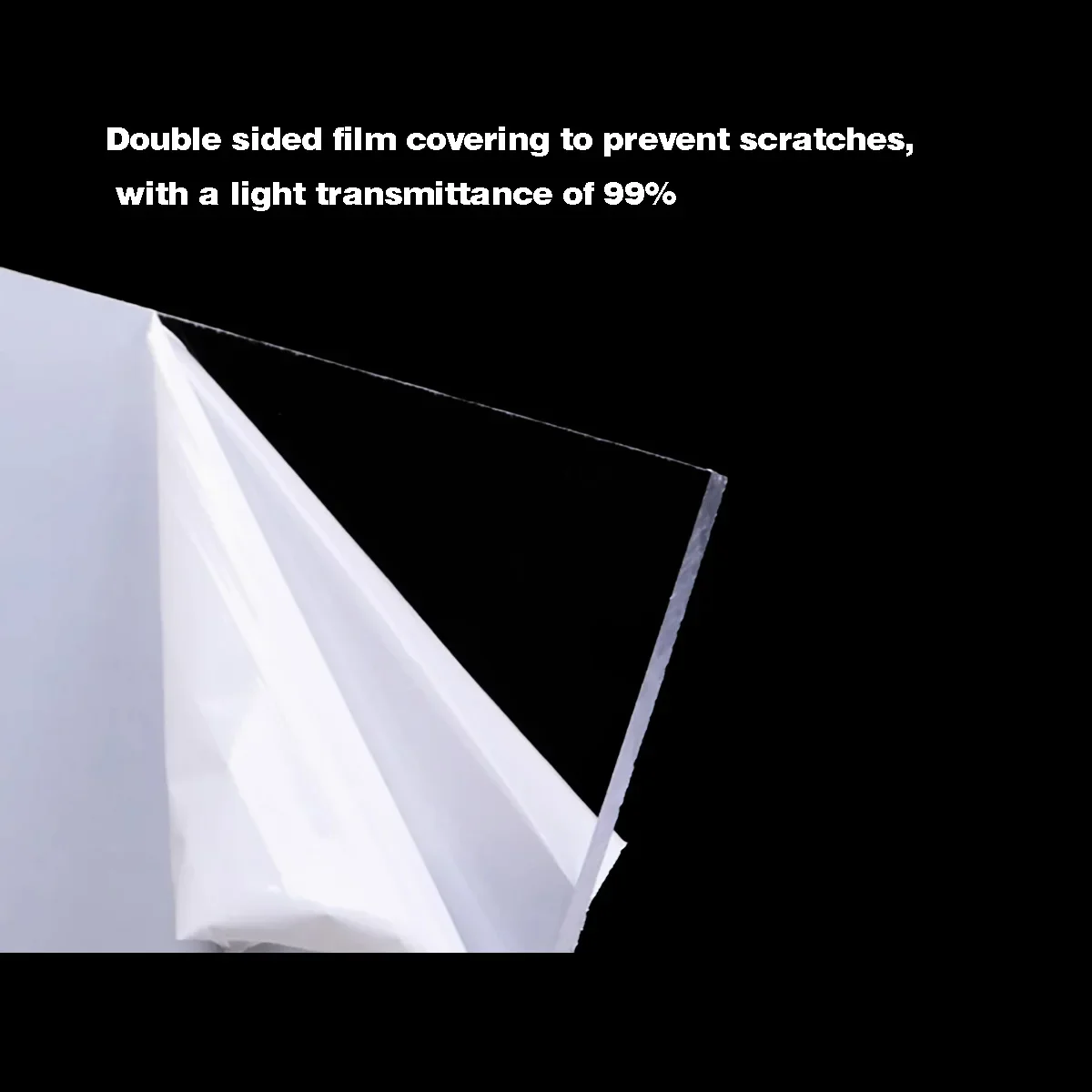 PVC Plate 0.2/0.3/0.5/0.8/1/1.5/2mm High Transparent Clear Plastic Sheet 100x200/200x200/200x300/300x400mm