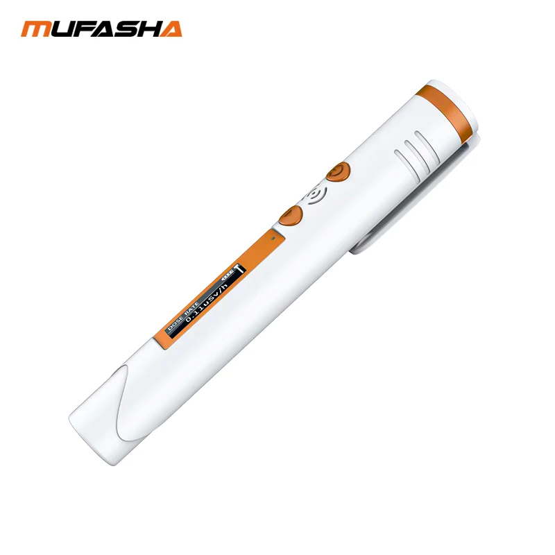 Radiation Detector MUFASHA Pen Type Nuclear Radiation Detector X-ray Y-ray B-ray with Built-in Lithium Battery Mini-Size
