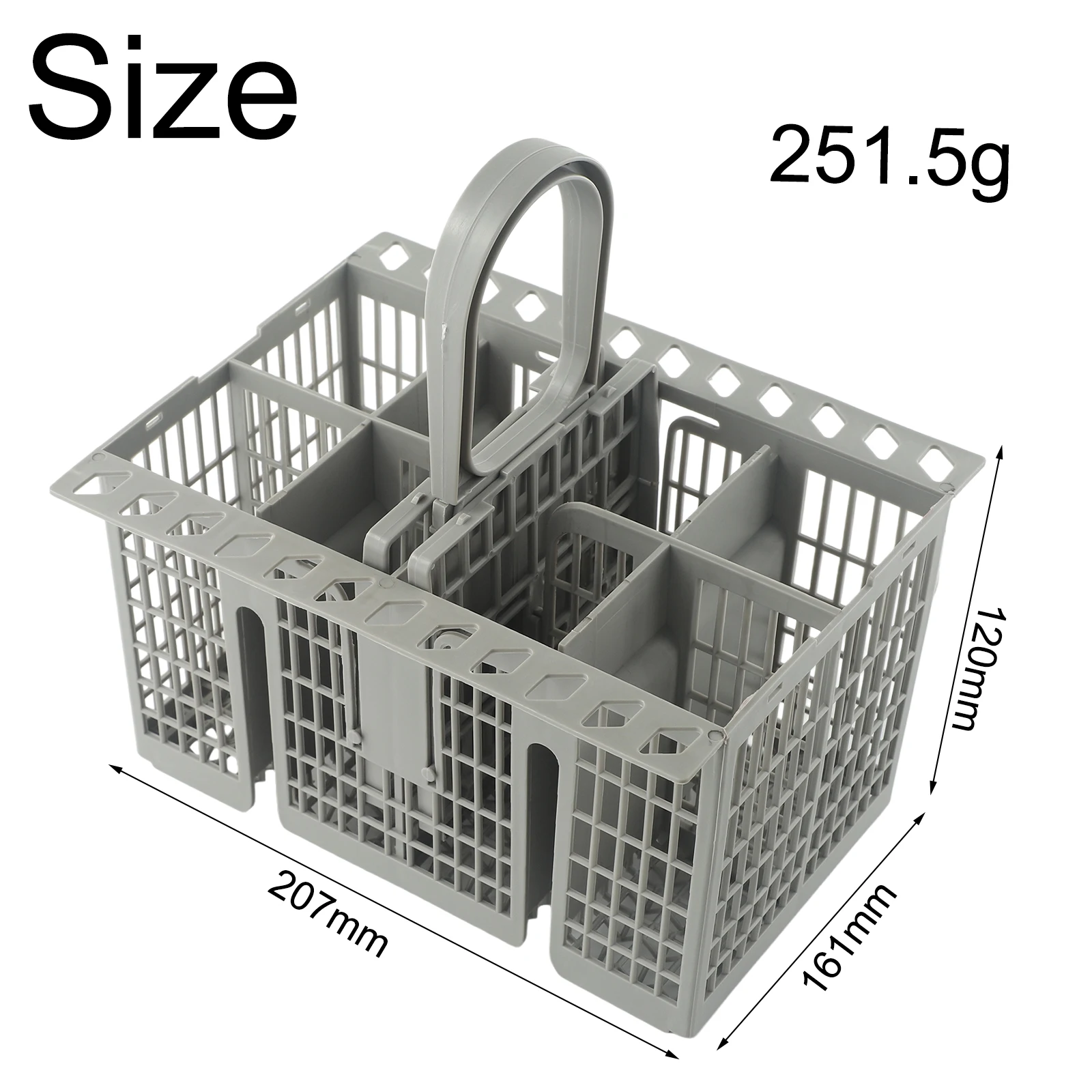 Replacement Cutlery Basket for Bauknecht Indesit Hotpoint Dishwashers C00257140 Suitable for Multiple Models Detachable