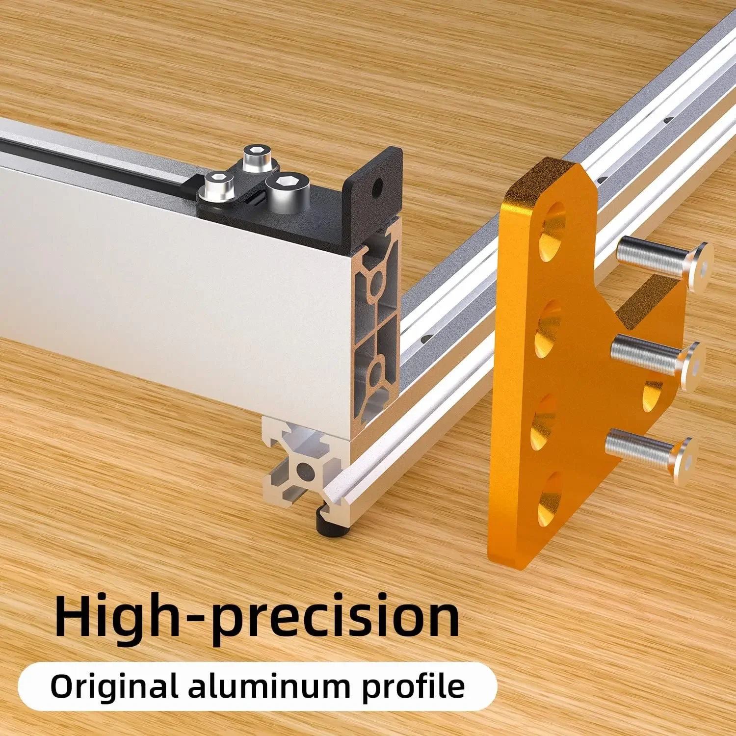 FoxAlien 4080 Extension Kit with Upgraded Hybrid Spoilboard for Masuter Pro CNC Router Machine Working Area Extend
