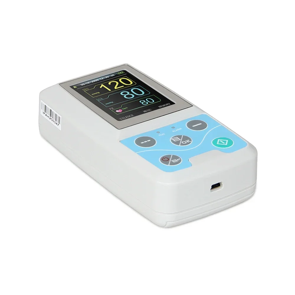 Ambulatory Blood Pressure Monitor 24 Hours NIBP Holter Software Neonate Infant Adult Child Large Adult Thigh 6 Size Cuff