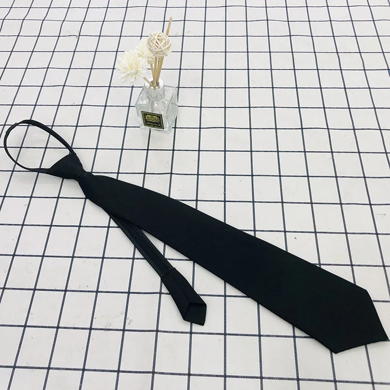 

Sweet Girl Tie Japanese JK Uniform Tie Knot Accessories Anime Lolita Soft Sister Black Necktie Preppy Style Tie Free Cosplay Tie