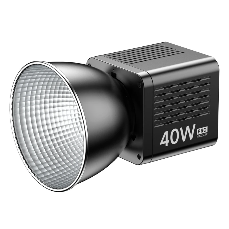 

Ulanzi L023 40W Pro Video Light Mini Bowens Mount COB Light Bi-color 2500-6500K 3400mAh Video Light for Photography