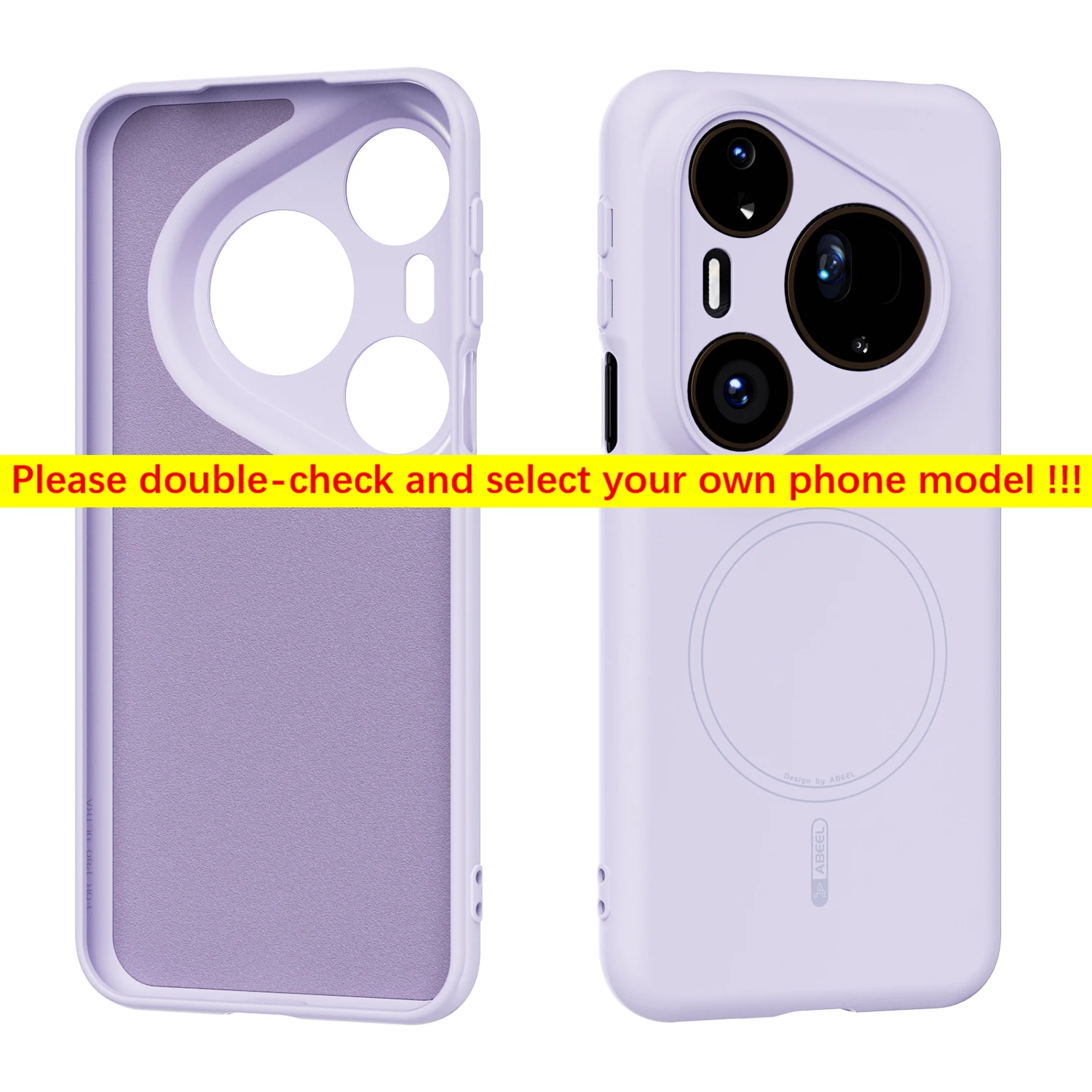 Magnetic Silicone Soft Touch Phone Case - Skin Friendly Feel