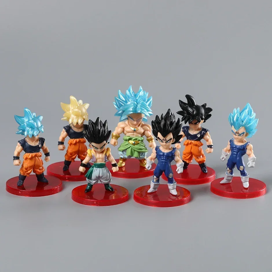 ドラゴンボールZのPVCフィギュア,超サイヤ人,悟飯,ベジータ