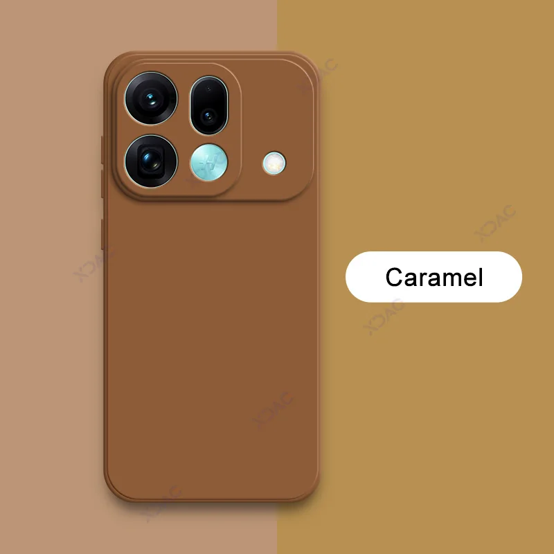 Luxury Dual Layer Soft Square Liquid Silicone Cellphone Case with Ultra Lens Protection