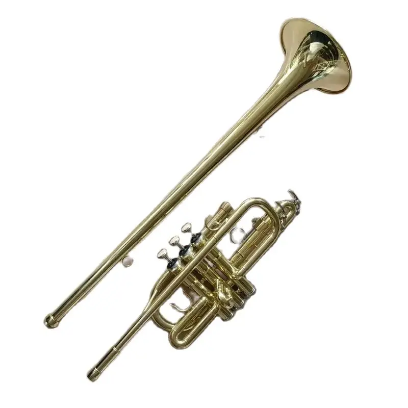 

Baha's New Trumpet Instrument Bb Trumpet Lengthened March Salute Band's First Choice