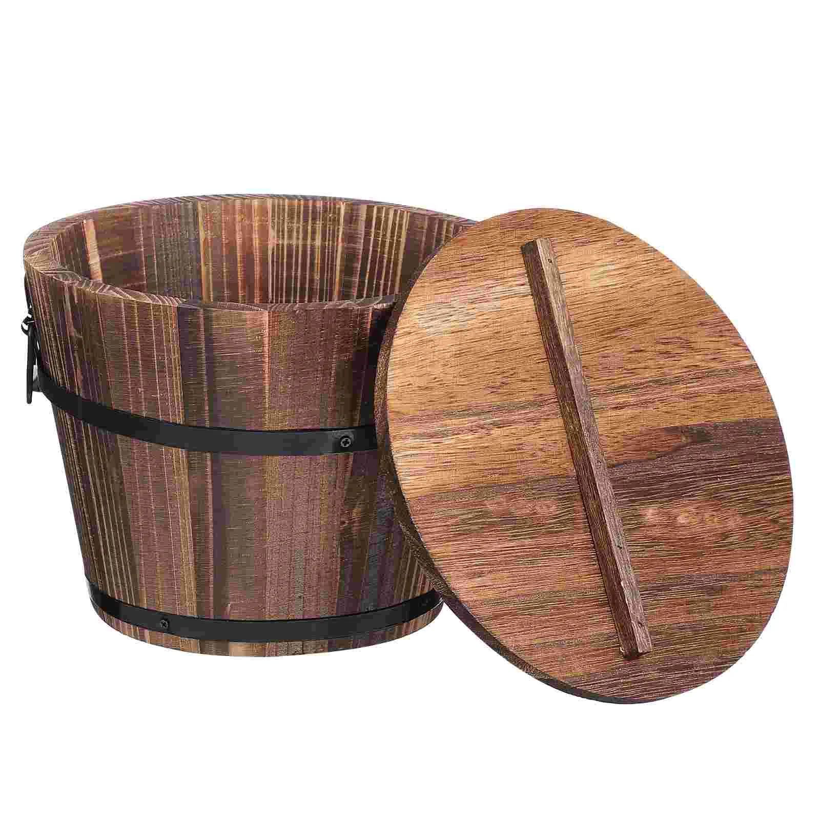 

Bread Container Storage Bucket Multipurpose Basket Organizer Container Household Bread Sushi