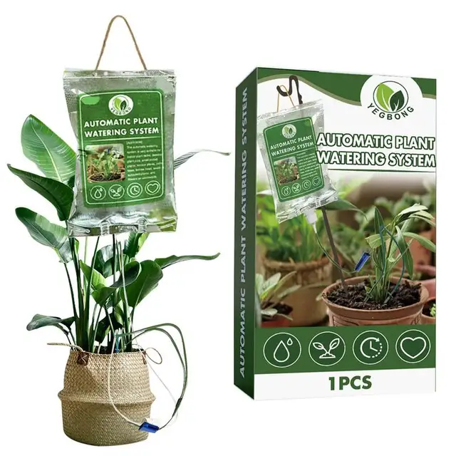 Növénytáska 1L Automatikus Öntözőrendszer Házi Növények Számára.