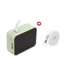 Compact Wireless Bluetooth Thermal Label Printer with Label Stickers (With 1530mm)