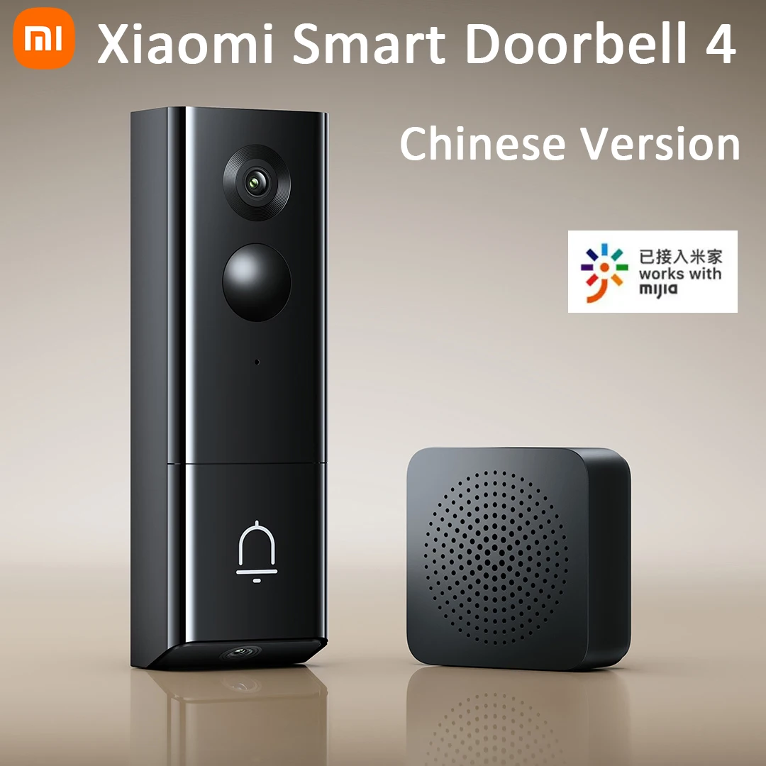 Xiaomi Smart Doorbell Infrared Night Vision 3MP HD 160° Wide